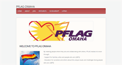 Desktop Screenshot of pflag-omaha.org